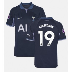 Lacne Muži Futbalové dres Tottenham Hotspur Ryan Sessegnon #19 2023-24 Krátky Rukáv - Preč